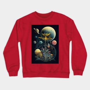 Faraway botanic space #1 Crewneck Sweatshirt